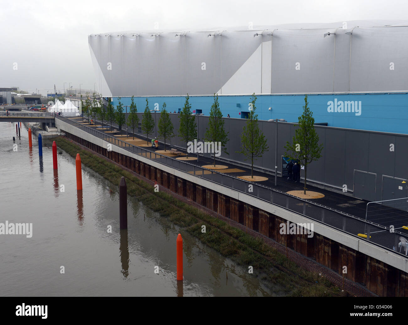 Olympics, Olympic Park General Views. The Water Polo Arena, London