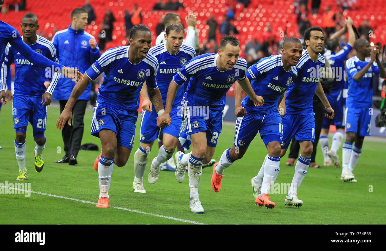 Soccer fa cup final liverpool v chelsea wembley stadium hires stock
