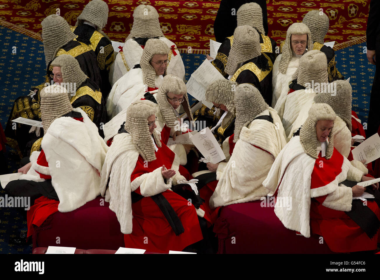 Lords house of lords robes hires stock photography and images Alamy
