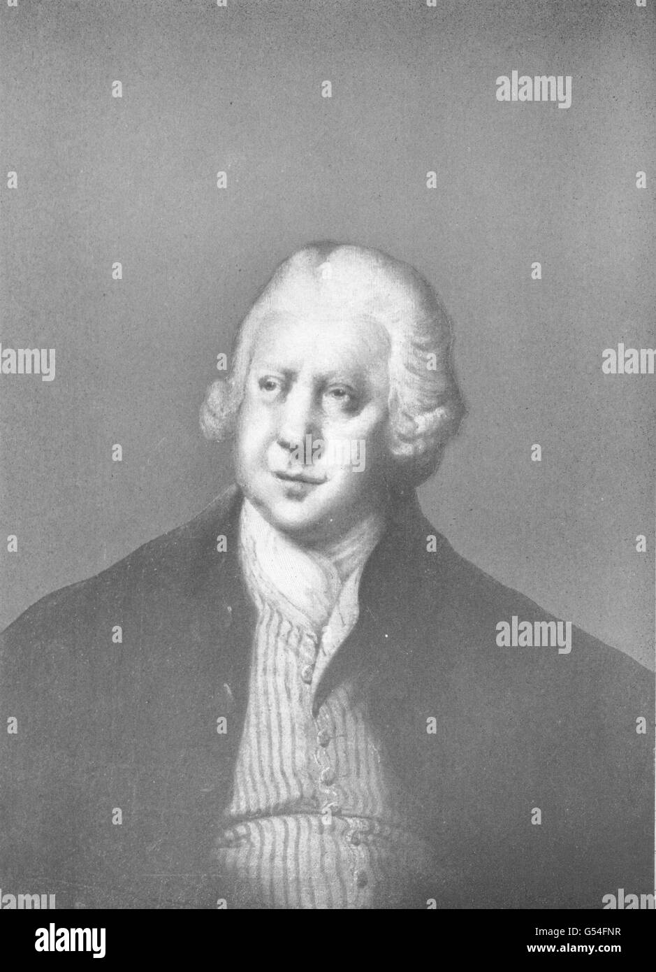 TEXTILES: Sir Richard Arkwright; Famous for inventions in cotton spinning, 1907 Stock Photo