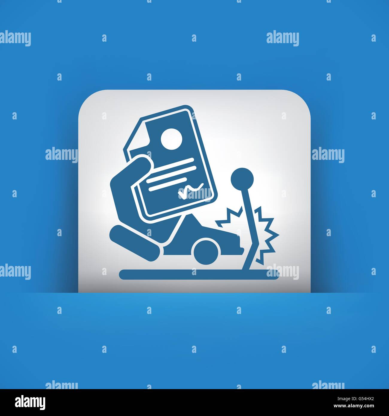 Car crash insurance Stock Vector Image & Art - Alamy