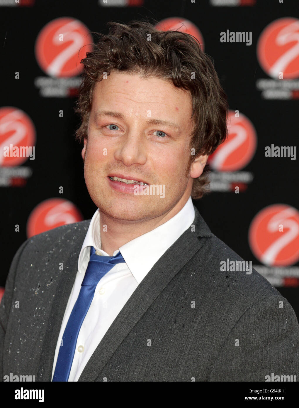 Jamie oliver mbe arriving annual sport industry awards hi-res stock ...