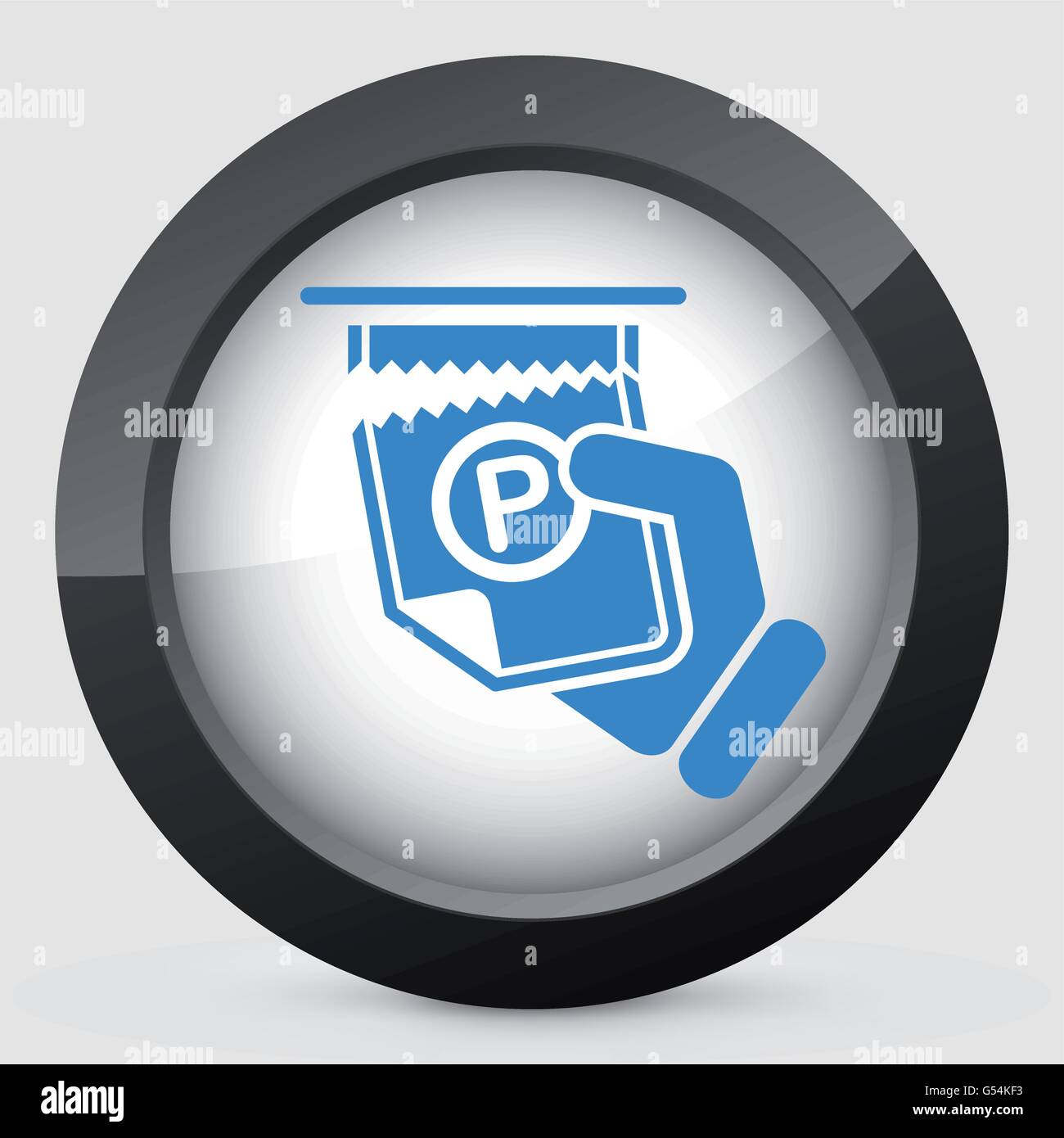 Car parking ticket machine Stock Vector Images - Alamy