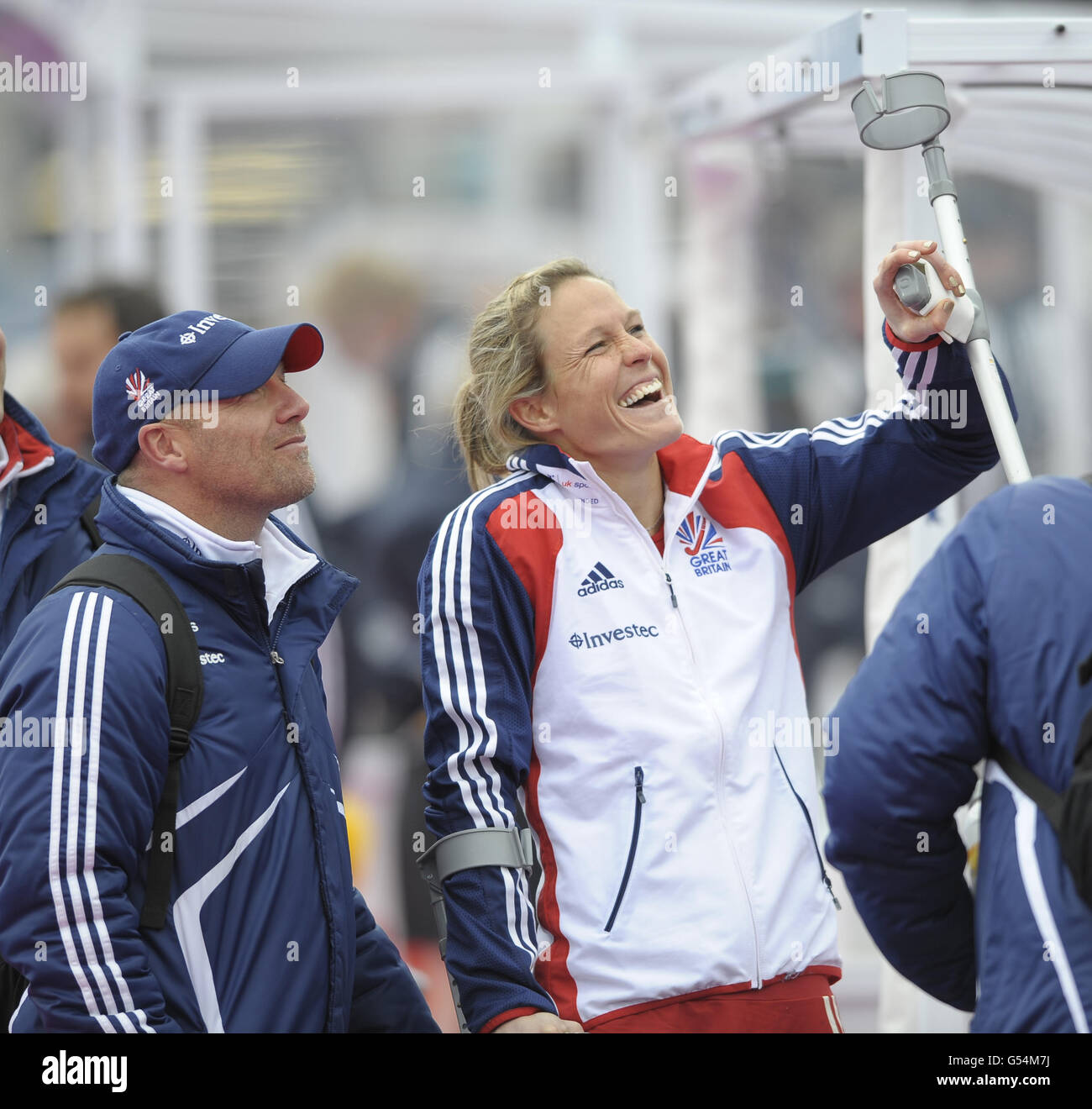 Danny Kerry Great Britain coach Danny Kerry with Crista Cullen who scored two goa s ...