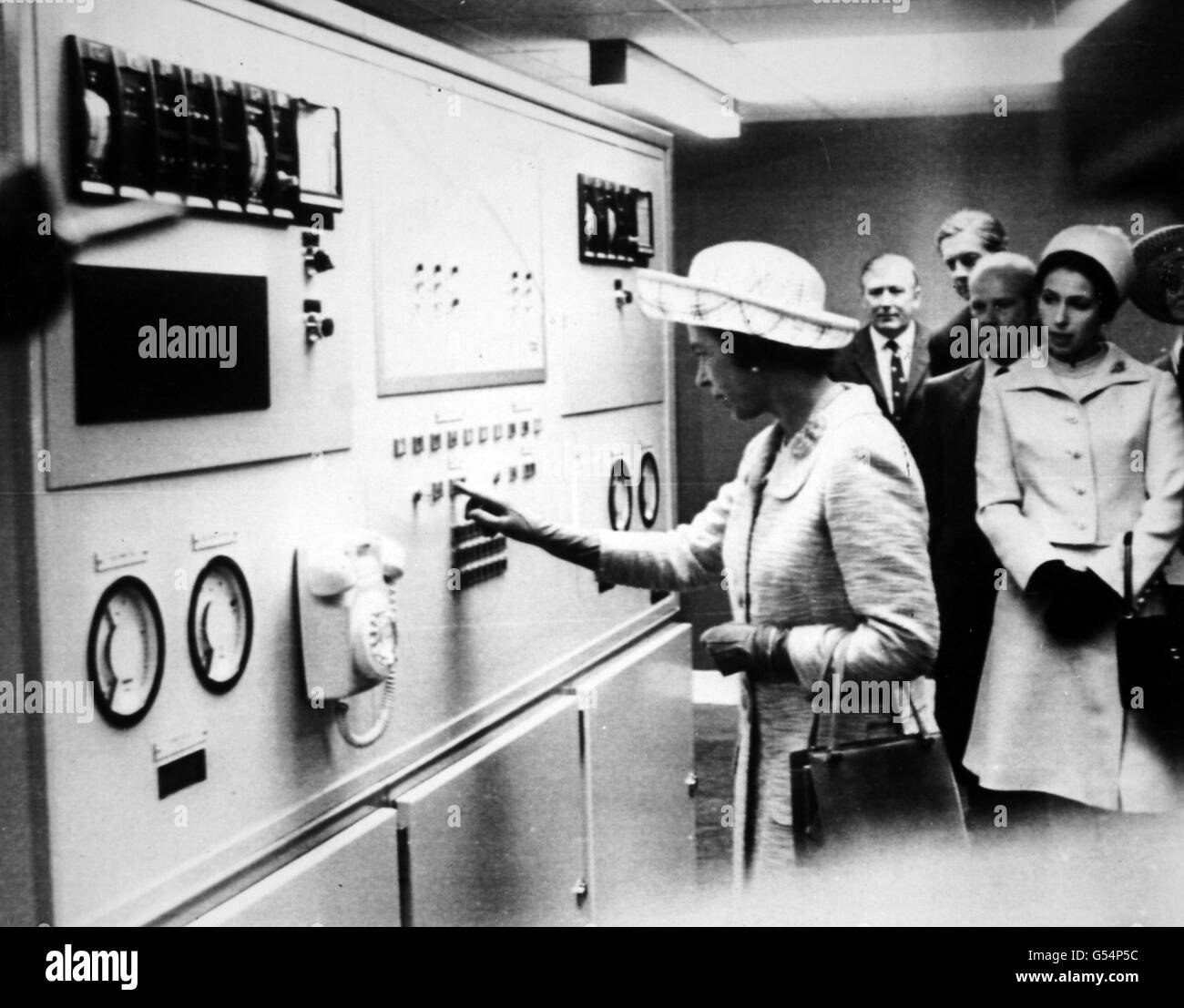 Royalty - Queen Elizabeth II - Loch Lomond, Scotland Stock Photo