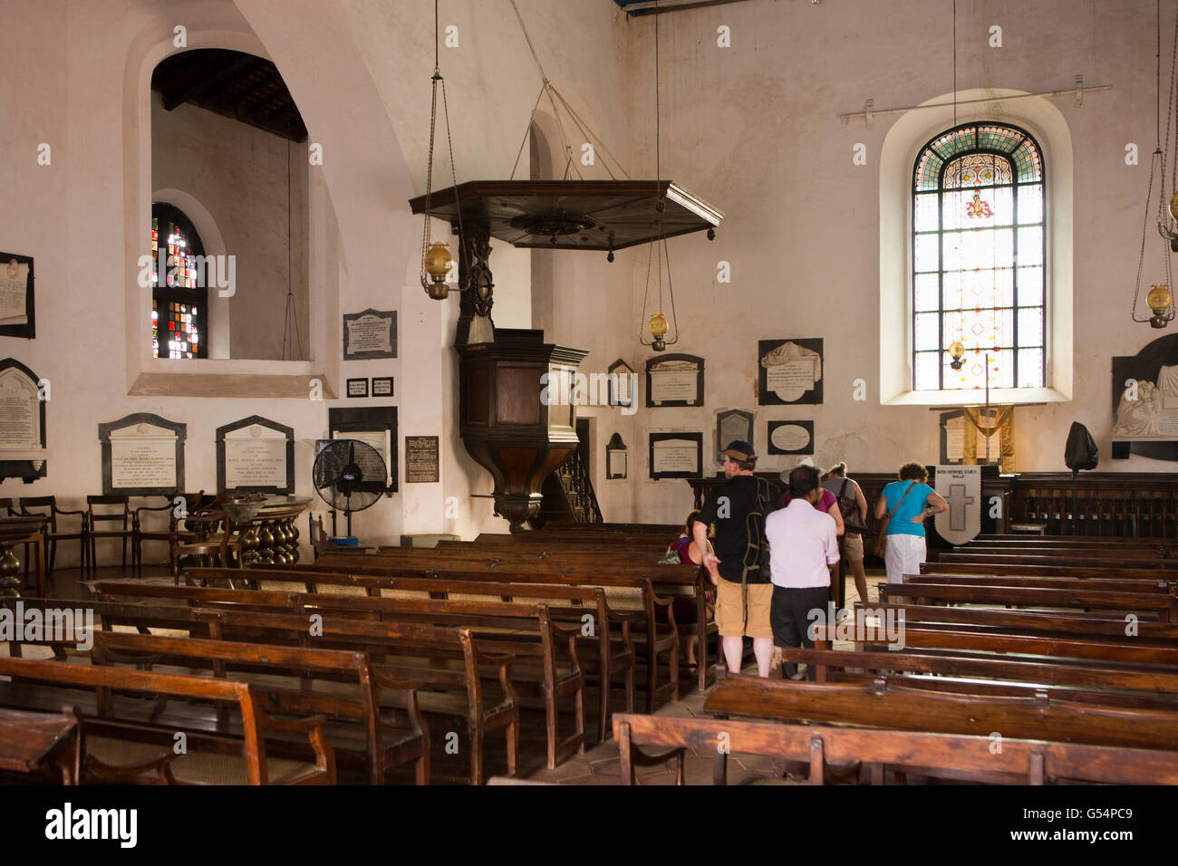 Sri Lanka, Galle Fort, Church Street, Groote Kerk or Dutch 