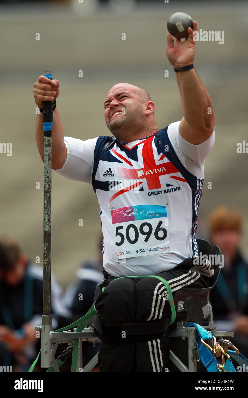 Paralympics london disability grand prix olympic stadium hi-res stock ...