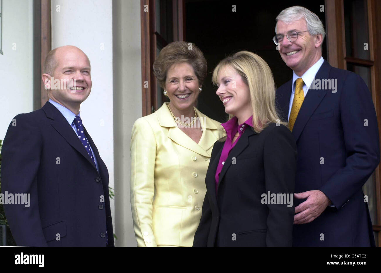 Elizabeth Major Former prime minister john major and his wife hi-res stock photography ...