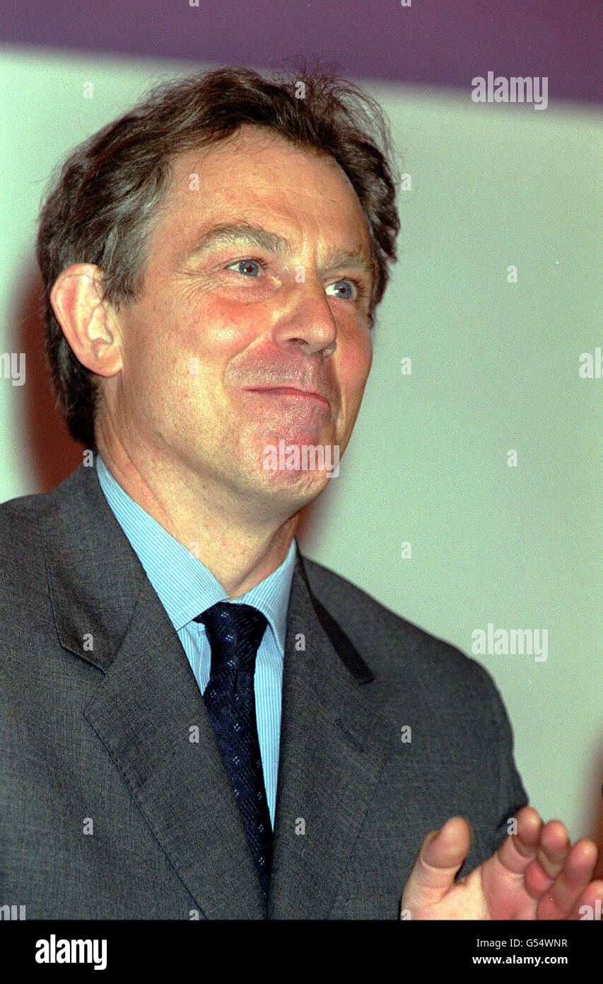 Labour Conference Blair Stock Photo - Alamy