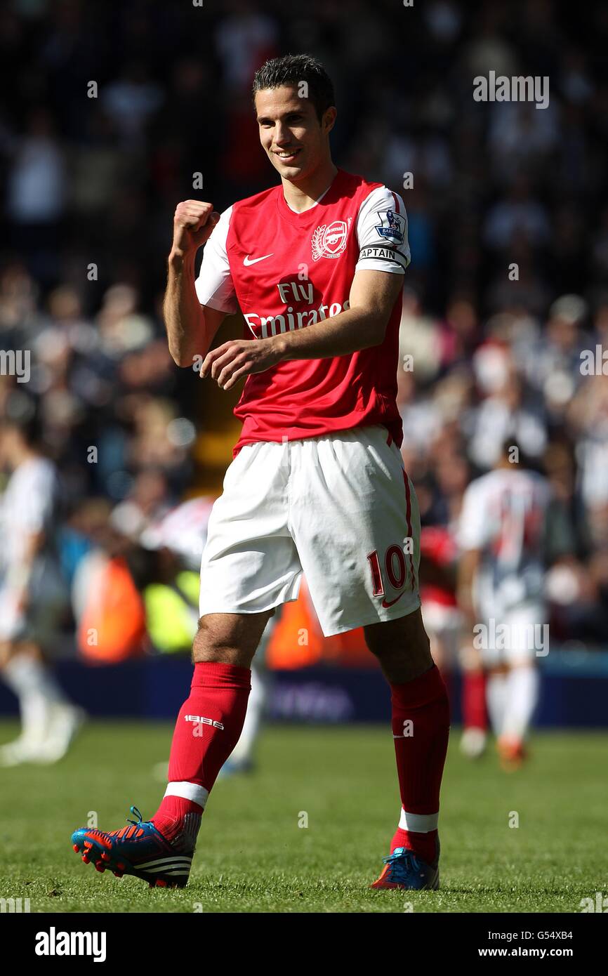 Soccer - Barclays Premier League - West Bromwich Albion v Arsenal - The Hawthorns. Robin van Persie, Arsenal Stock Photo