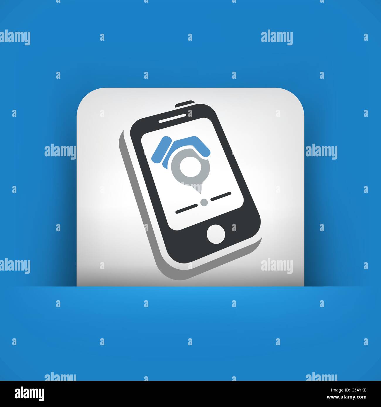 Map pointer icon Stock Vector Image & Art - Alamy