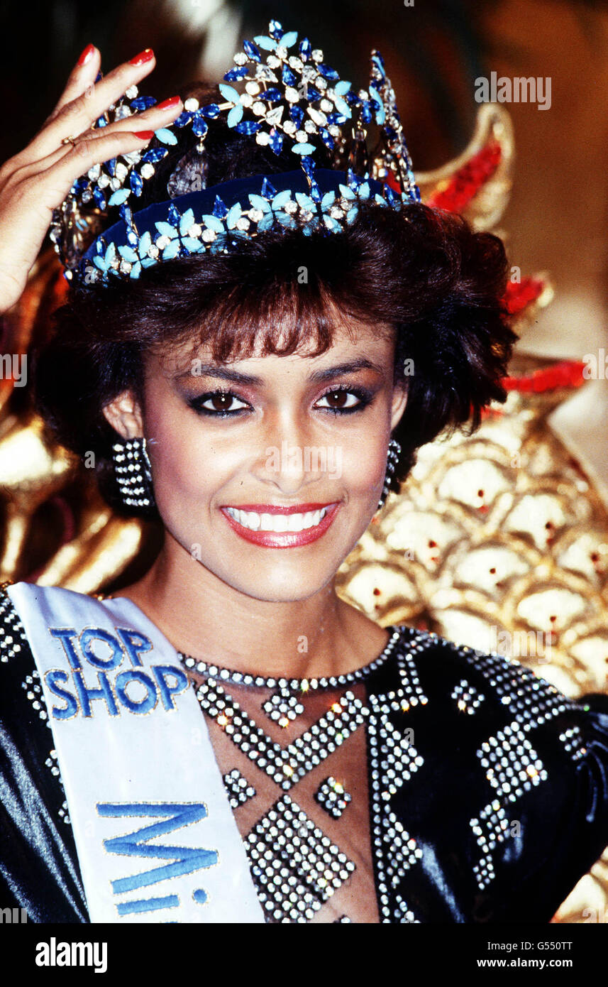 MISS WORLD 1986 Stock Photo 106445944 Alamy