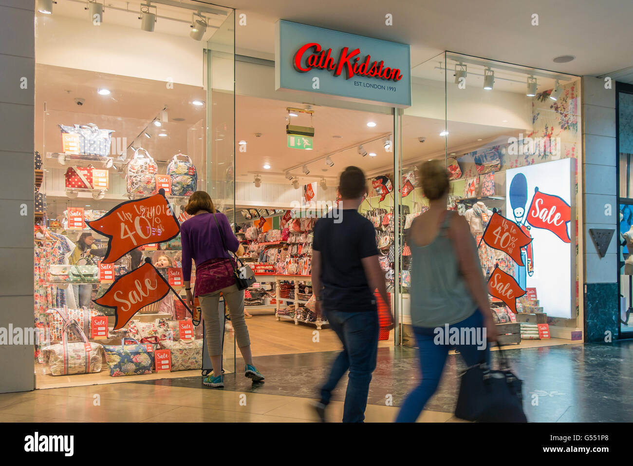 Cath Kidston Store  Sale  Bluewater Shopping Centre Kent Stock Photo