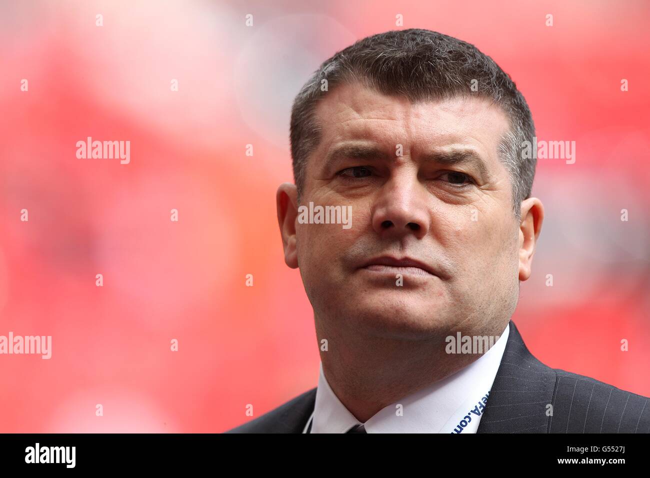 Soccer - FA Cup - Final - Liverpool v Chelsea - Wembley Stadium. Ron Gourlay, Chelsea chief executive Stock Photo