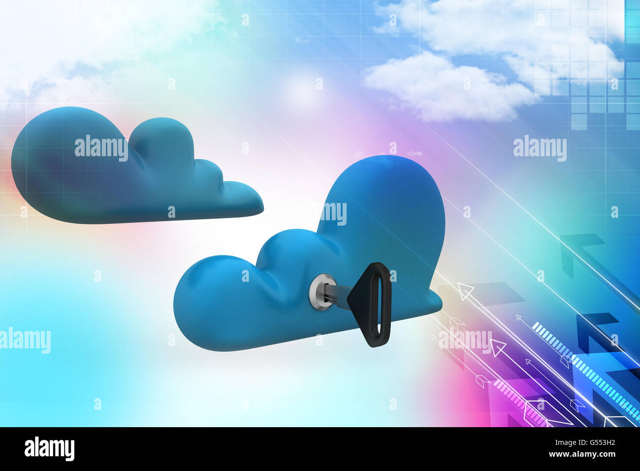 Cloud computing security hi-res stock photography and images - Alamy