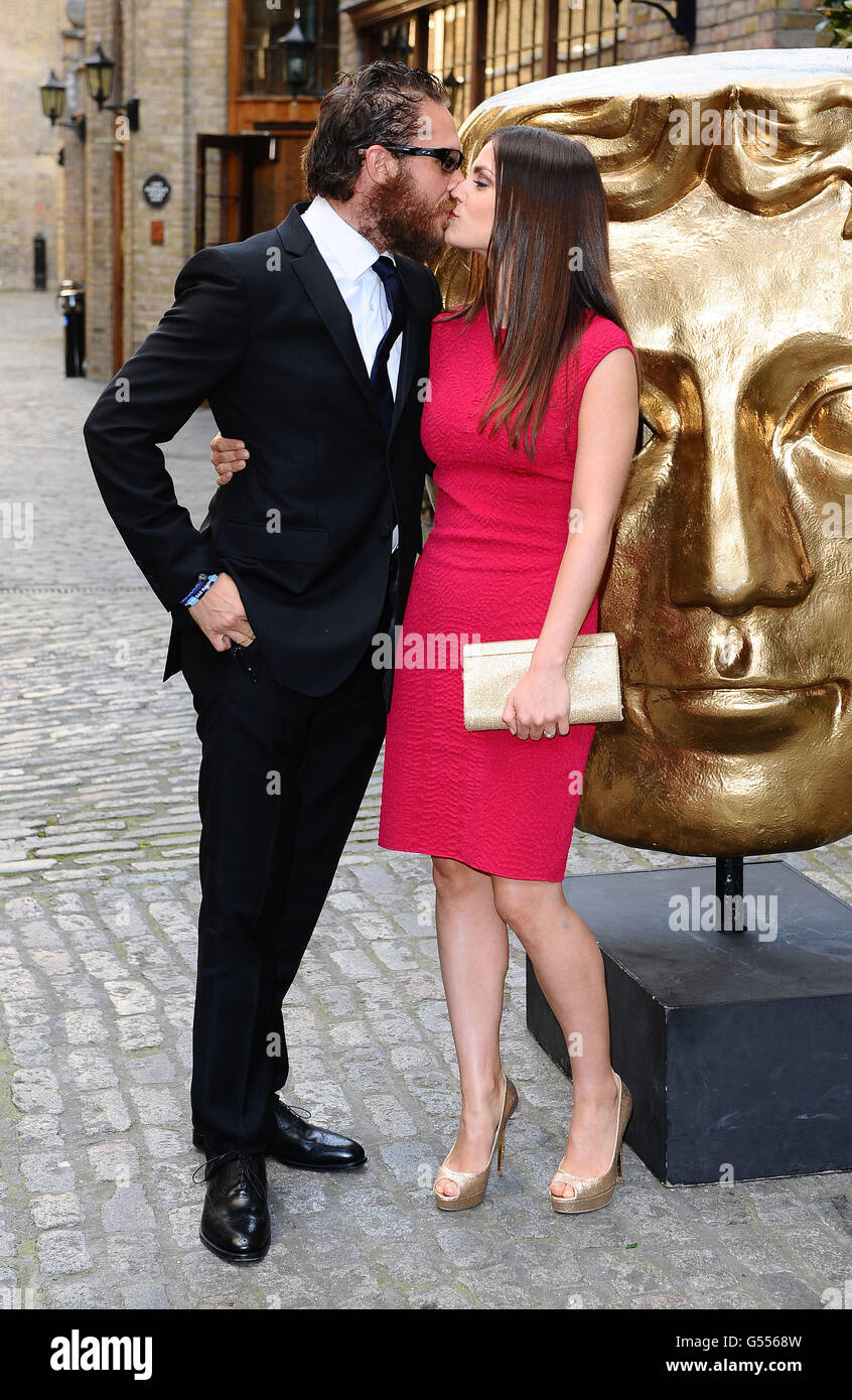Tom Hardy and Charlotte Riley at the British Academy Television Craft