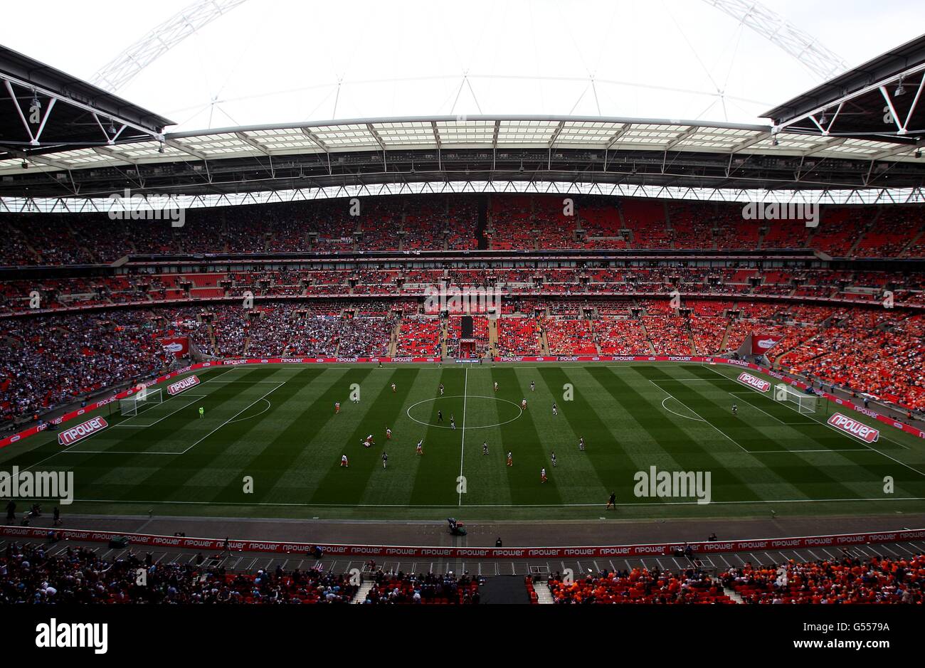 American football in Wembley stadium Stock Photo - Alamy