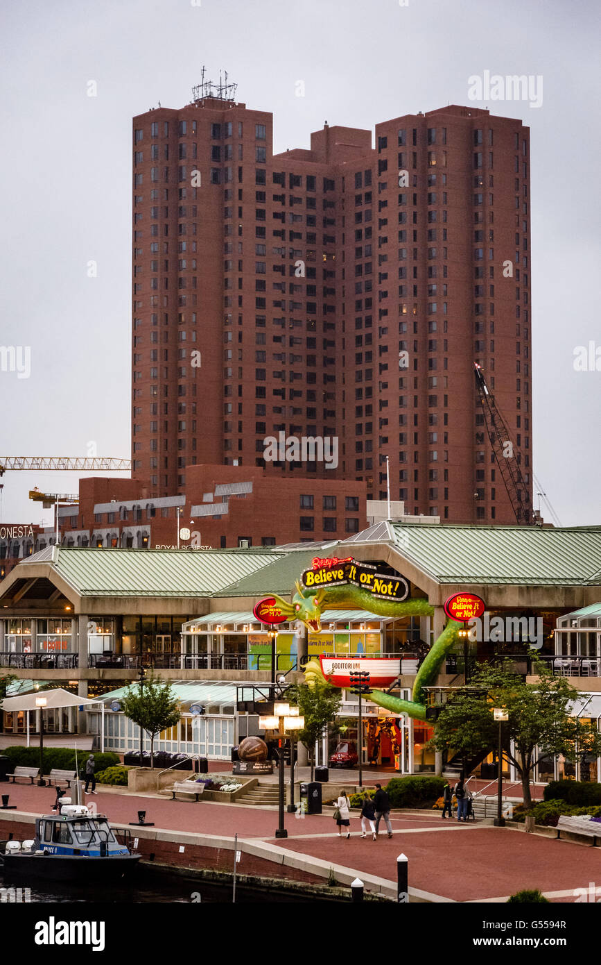 Inner Harbor, Baltimore, MD Stock Photo Alamy