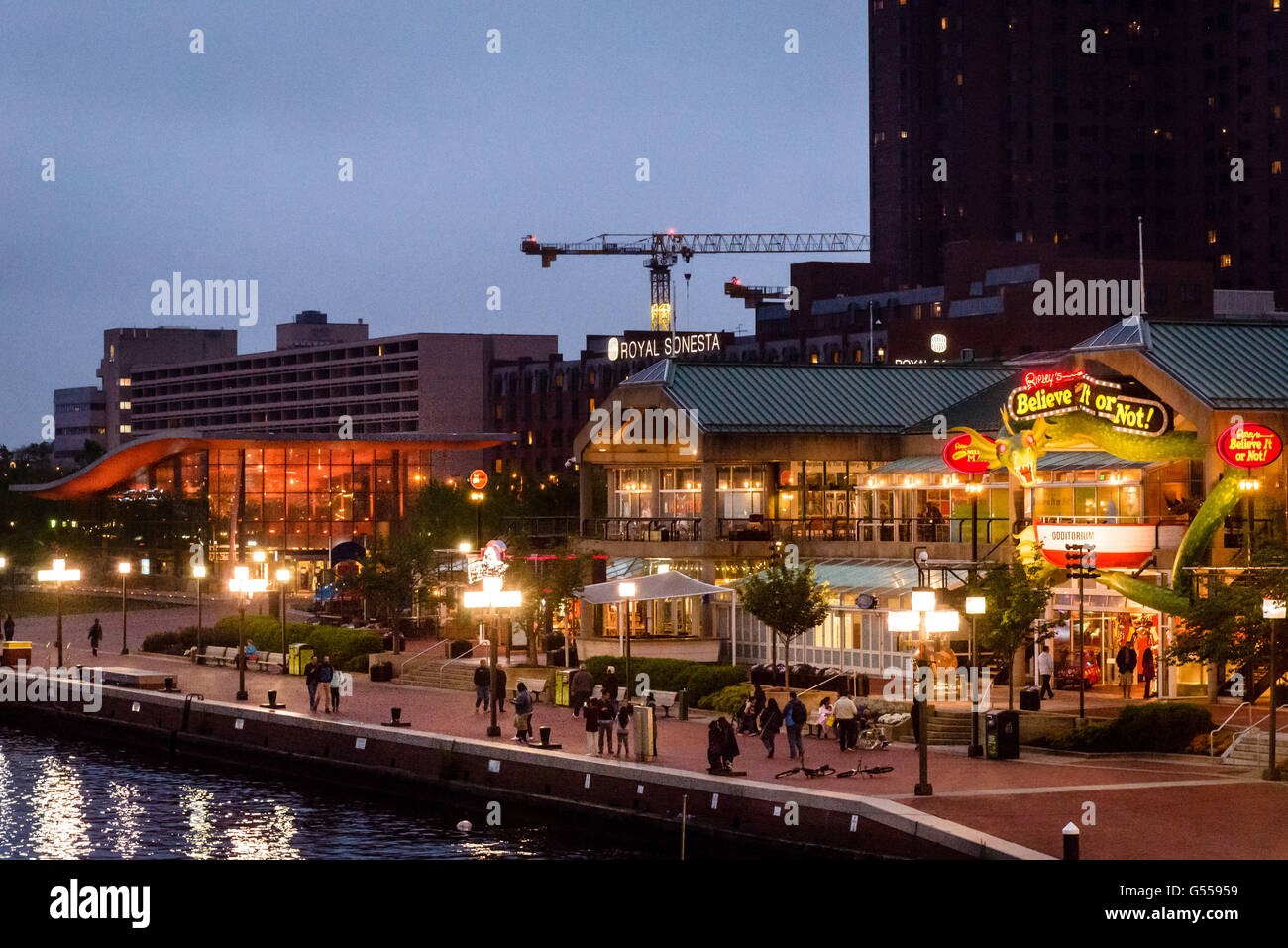 Inner Harbor, Baltimore, MD Stock Photo Alamy
