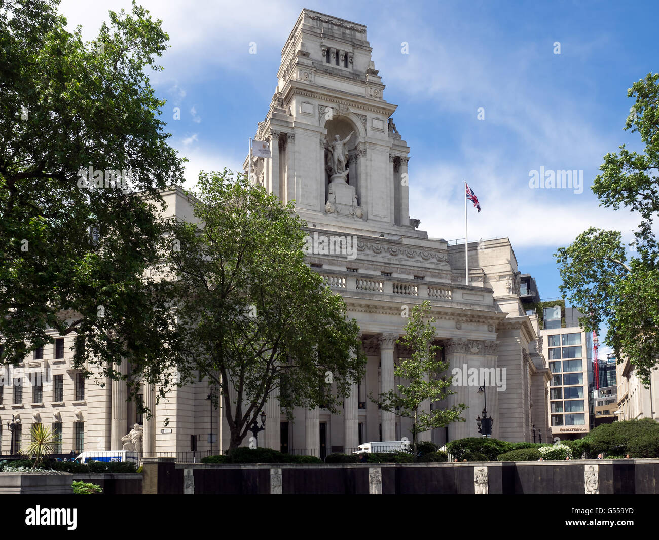 Former Port of London Authority Building 10 Trinity Square  in London Stock Photo