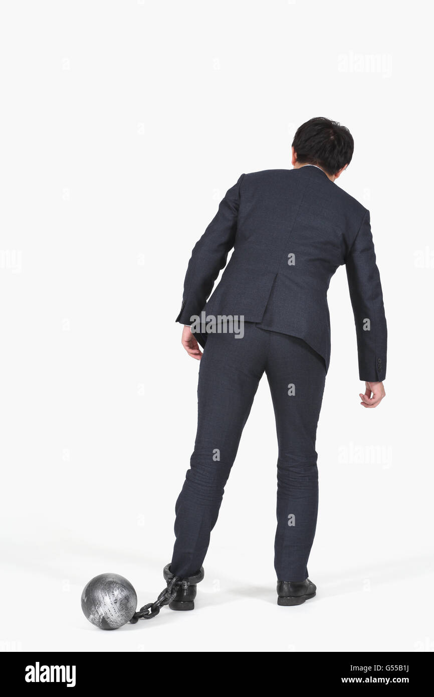 Ball and chain slave Cut Out Stock Images & Pictures Alamy