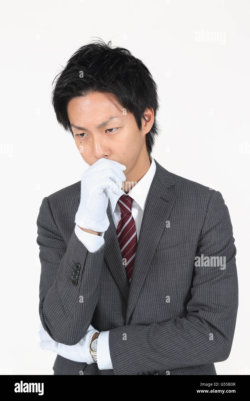 Japanese detective Stock Photo