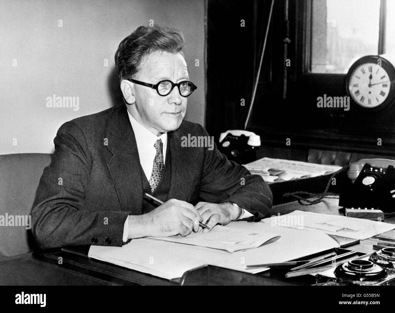 Politics - Herbert Morrison (1888-1965) Stock Photo