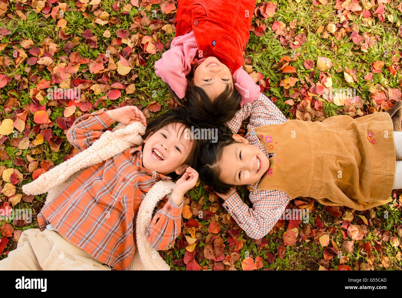 Kids playing in a park Stock Photo - Alamy
