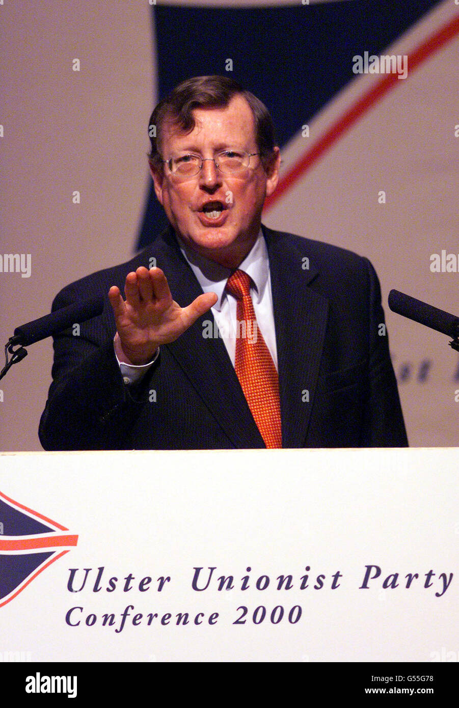 Trimble Ulster Conference Stock Photo Alamy