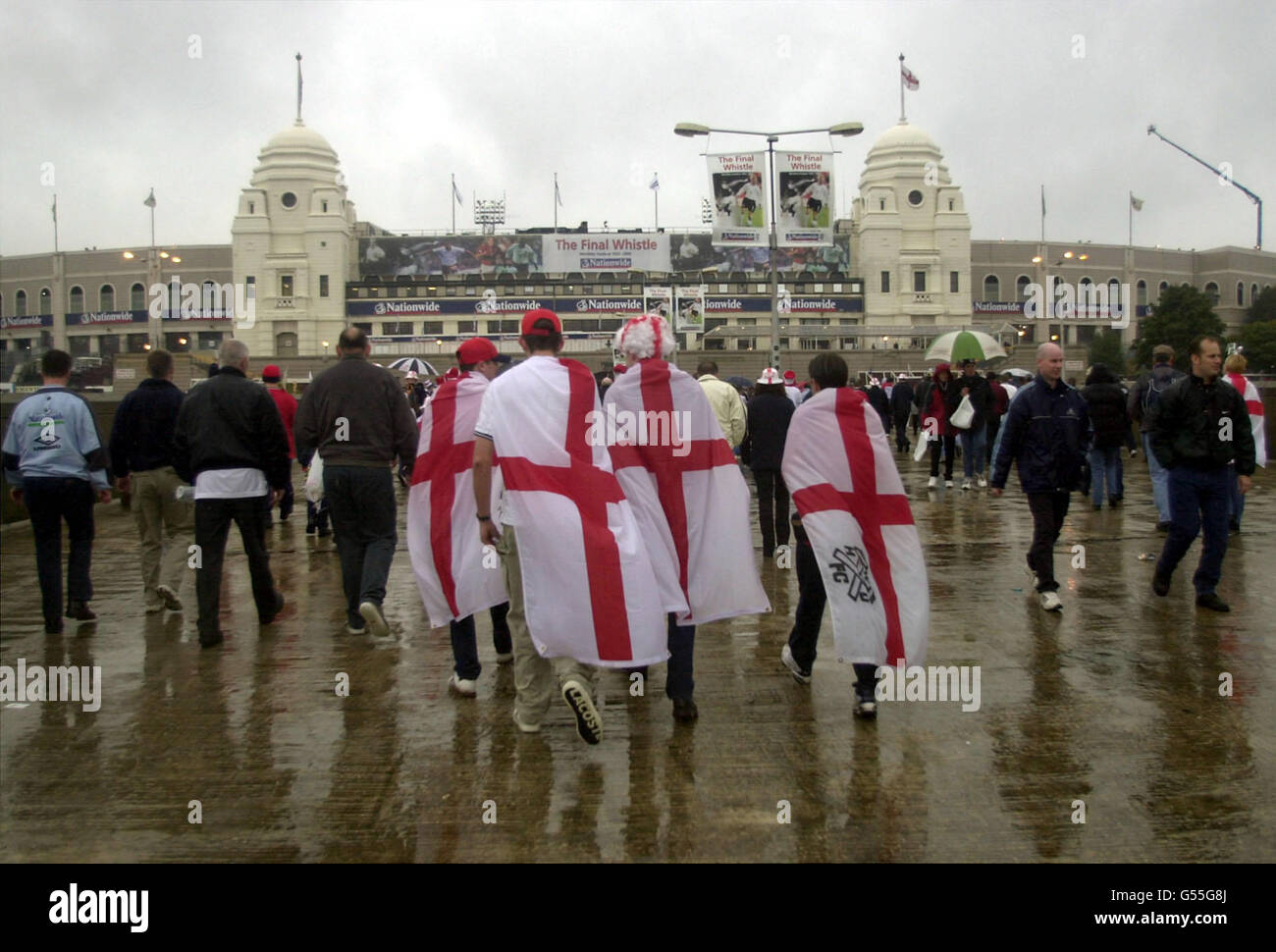 England flags wembley way hires stock photography and images Alamy