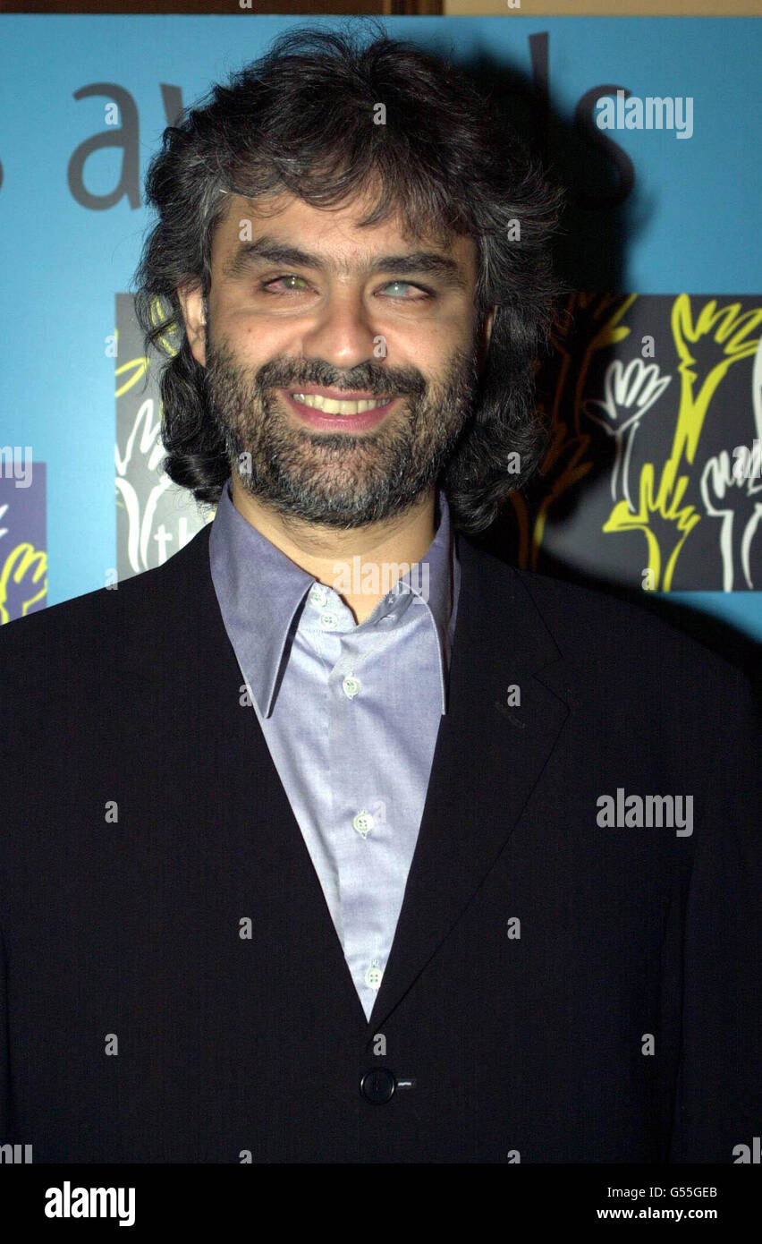 Peoples Awards Andrea Bocelli Stock Photo - Alamy