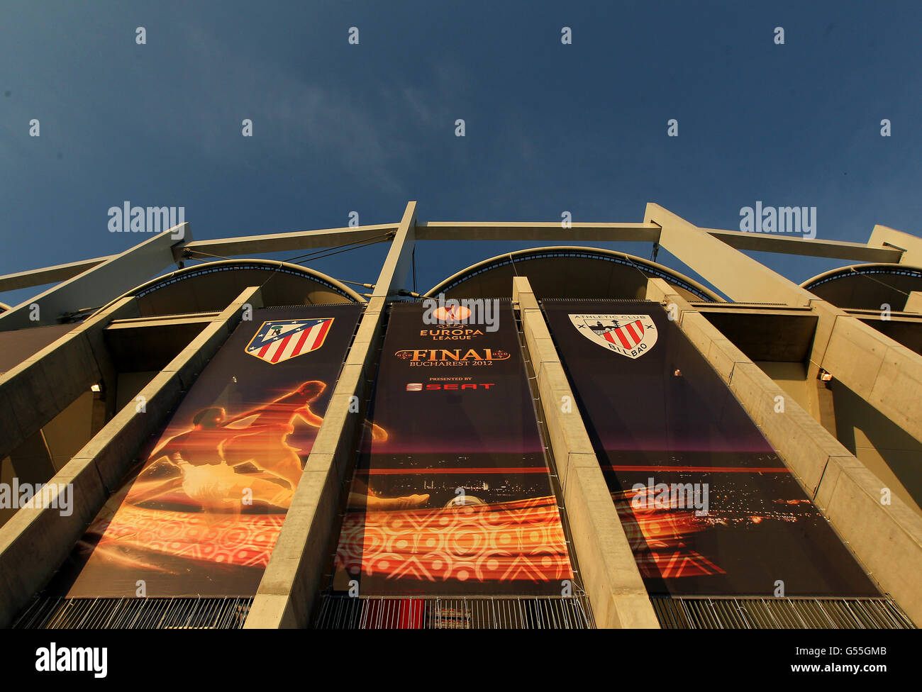 A general view of the national arena in bucharest hi-res stock photography  and images - Alamy