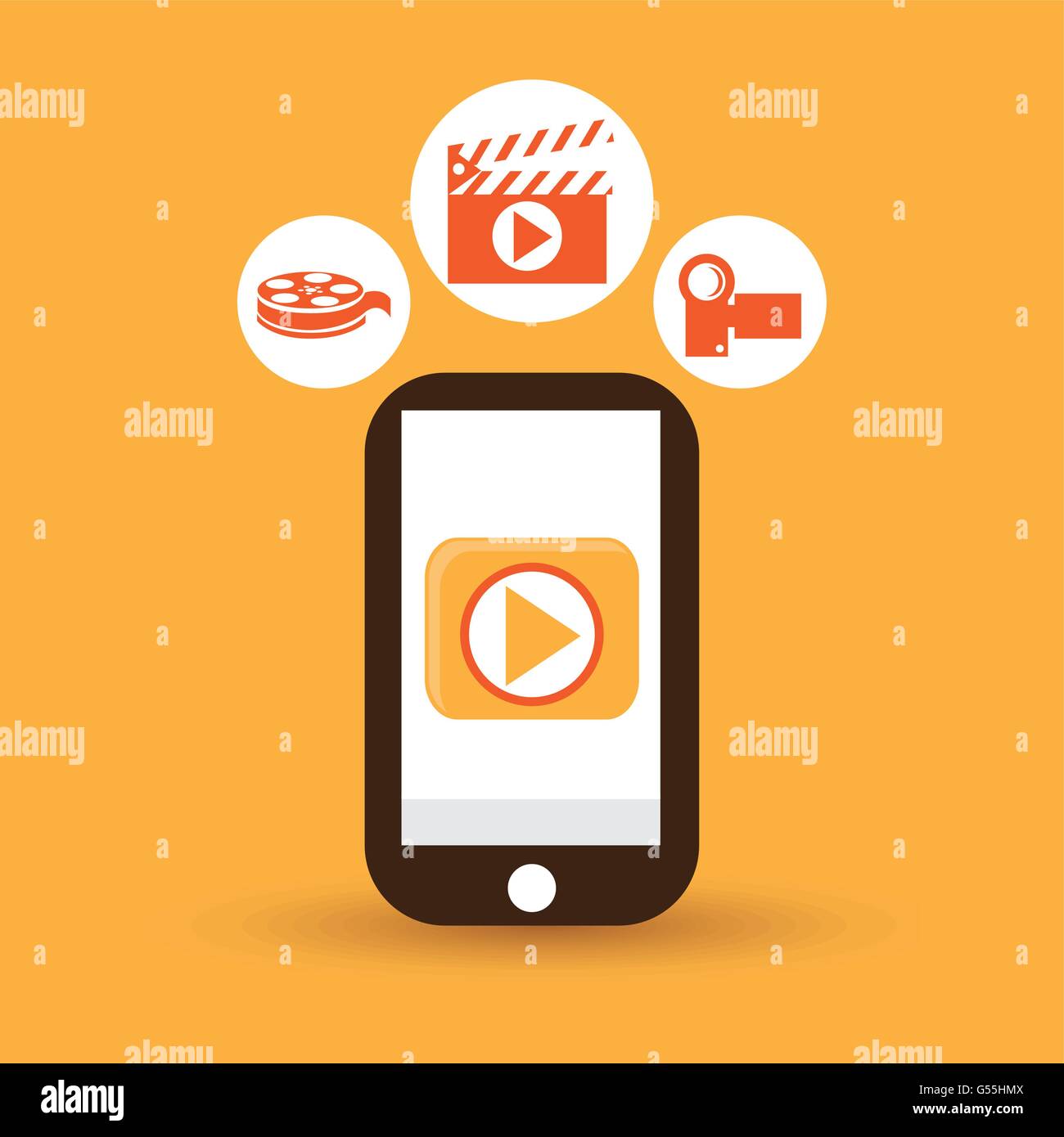 Cinema Icons vector design Stock Vector Image & Art - Alamy