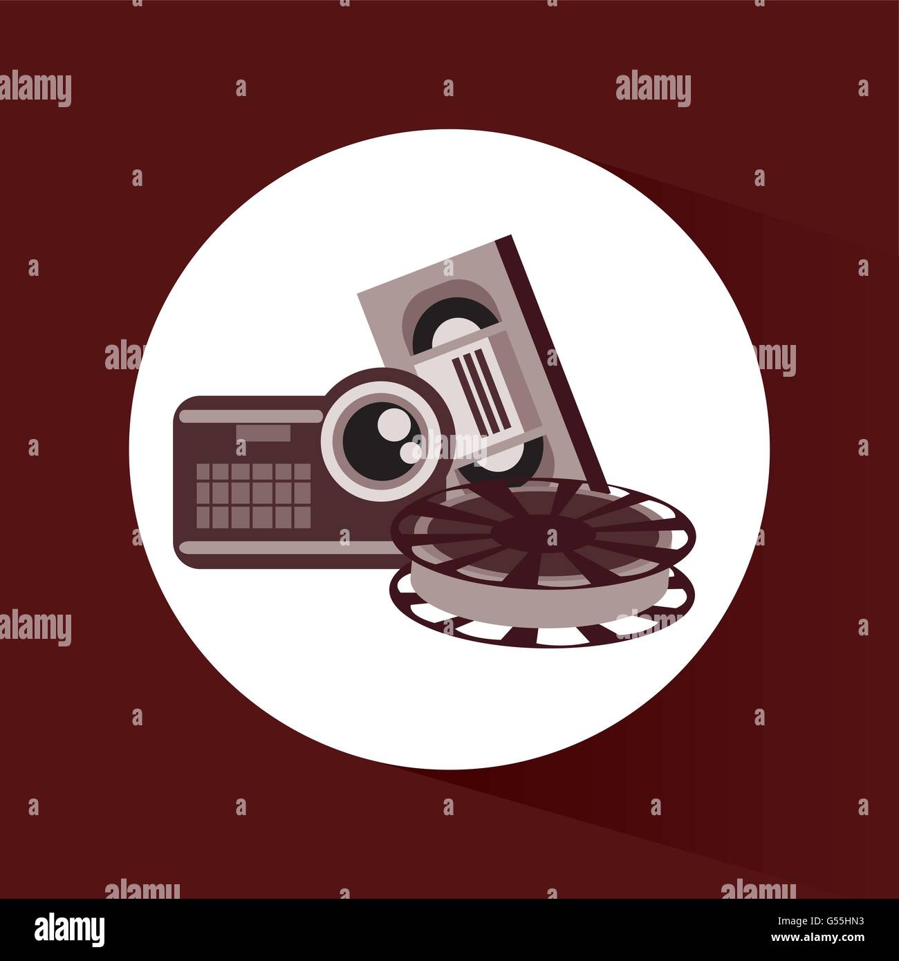 Cinema Icons vector design Stock Vector Image & Art - Alamy