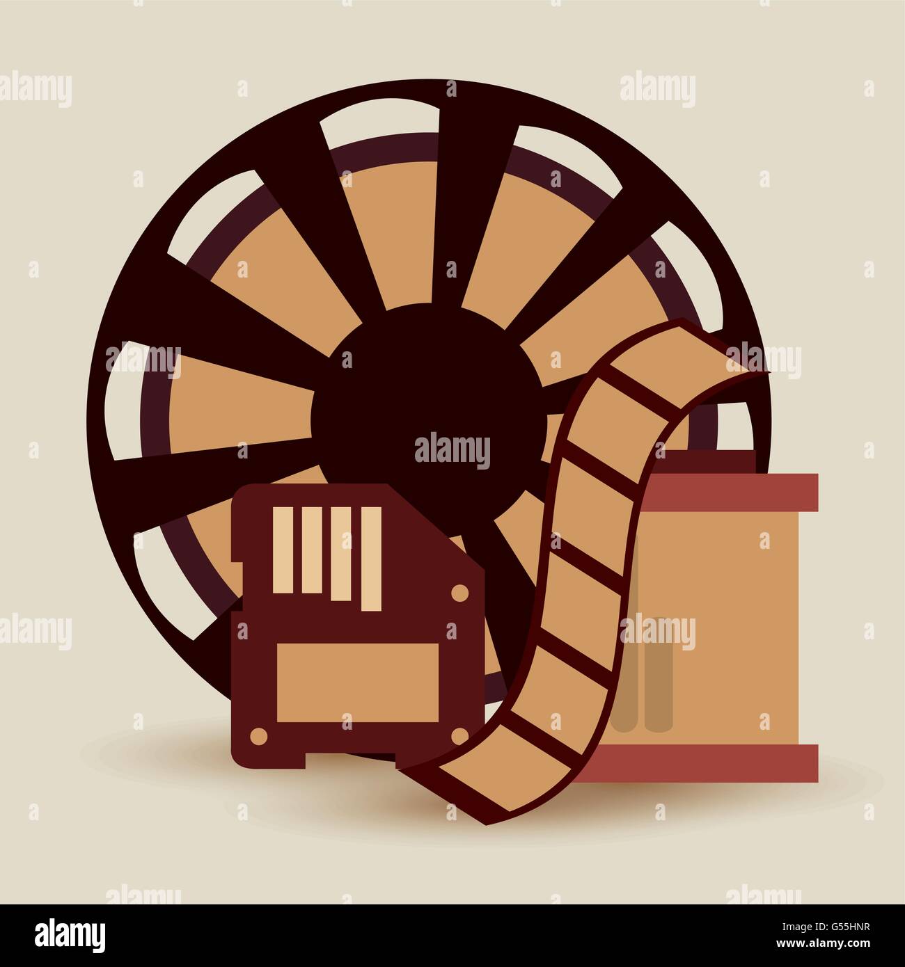 Cinema Icons vector design Stock Vector Image & Art - Alamy
