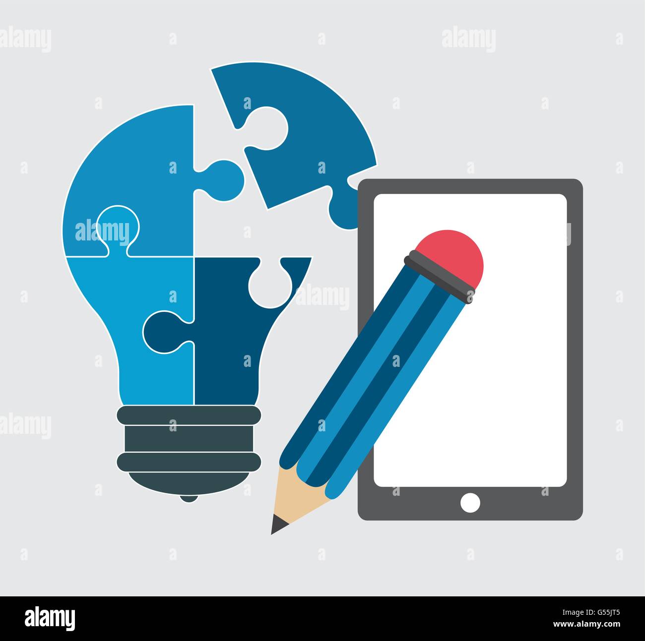 Puzzle icons design Stock Vector Image & Art - Alamy