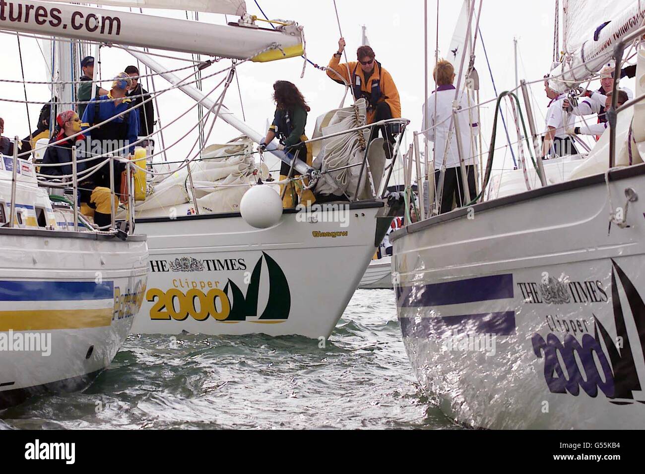 Round the world yacht race Stock Photo Alamy