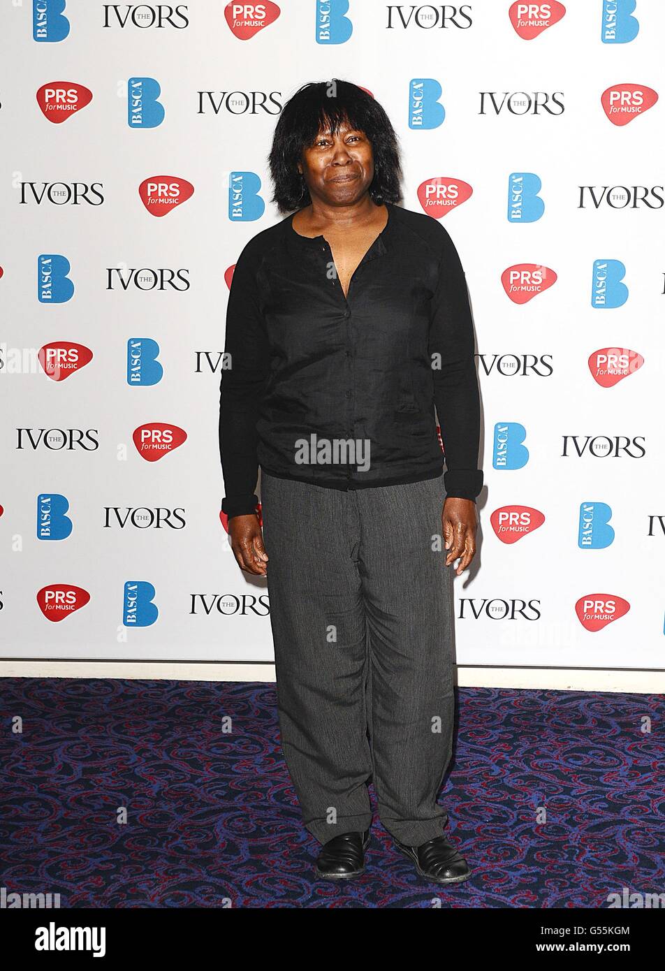 Ivora Huntley The Ivor Novello Awards - London Stock Photo - Alamy