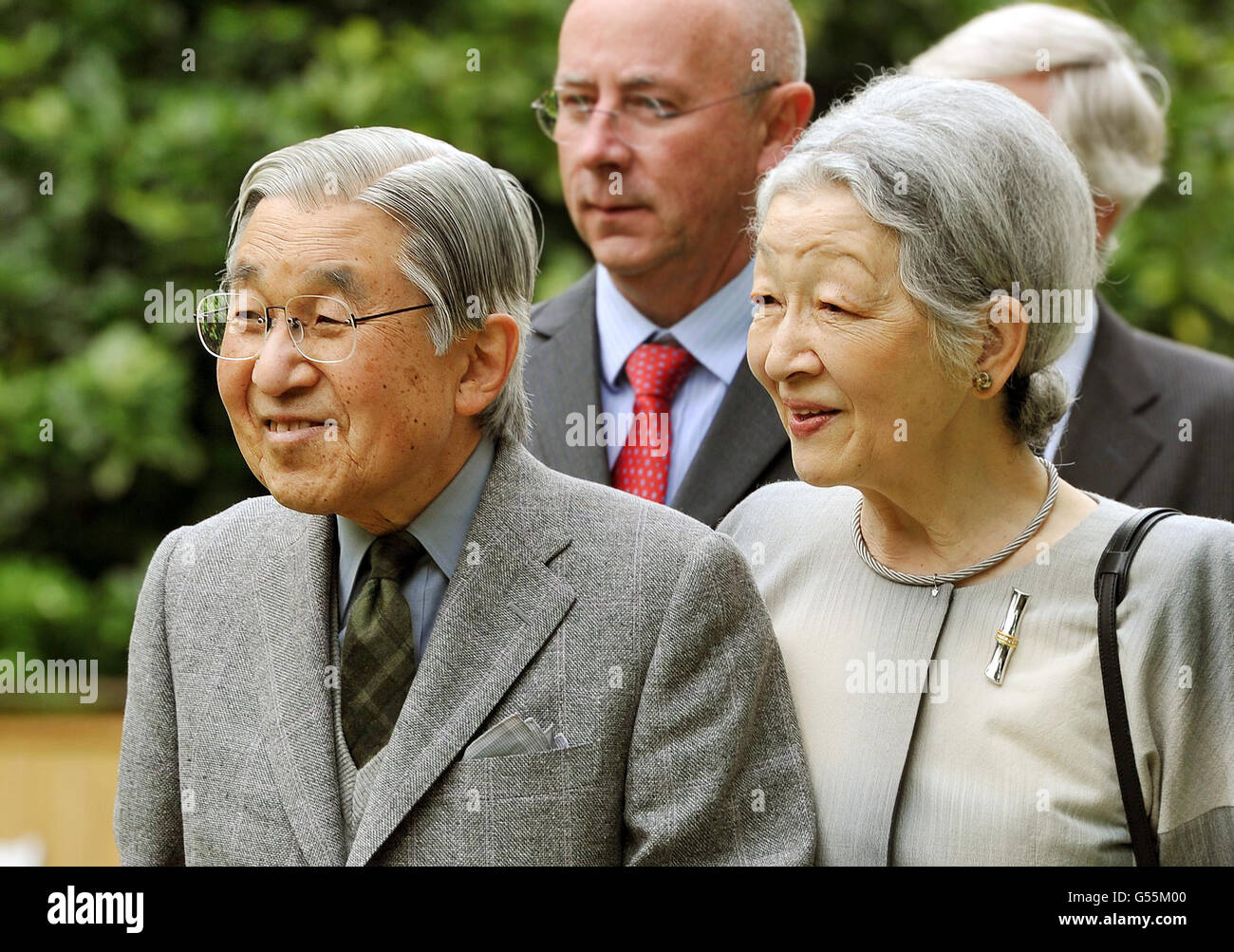 Japanese Emperor visit to UK Stock Photo
