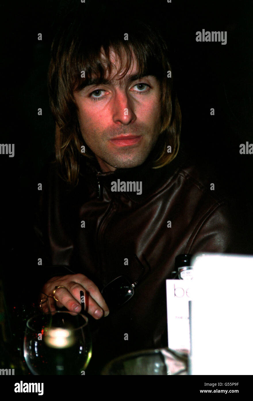 Liam Gallagher Stock Photo