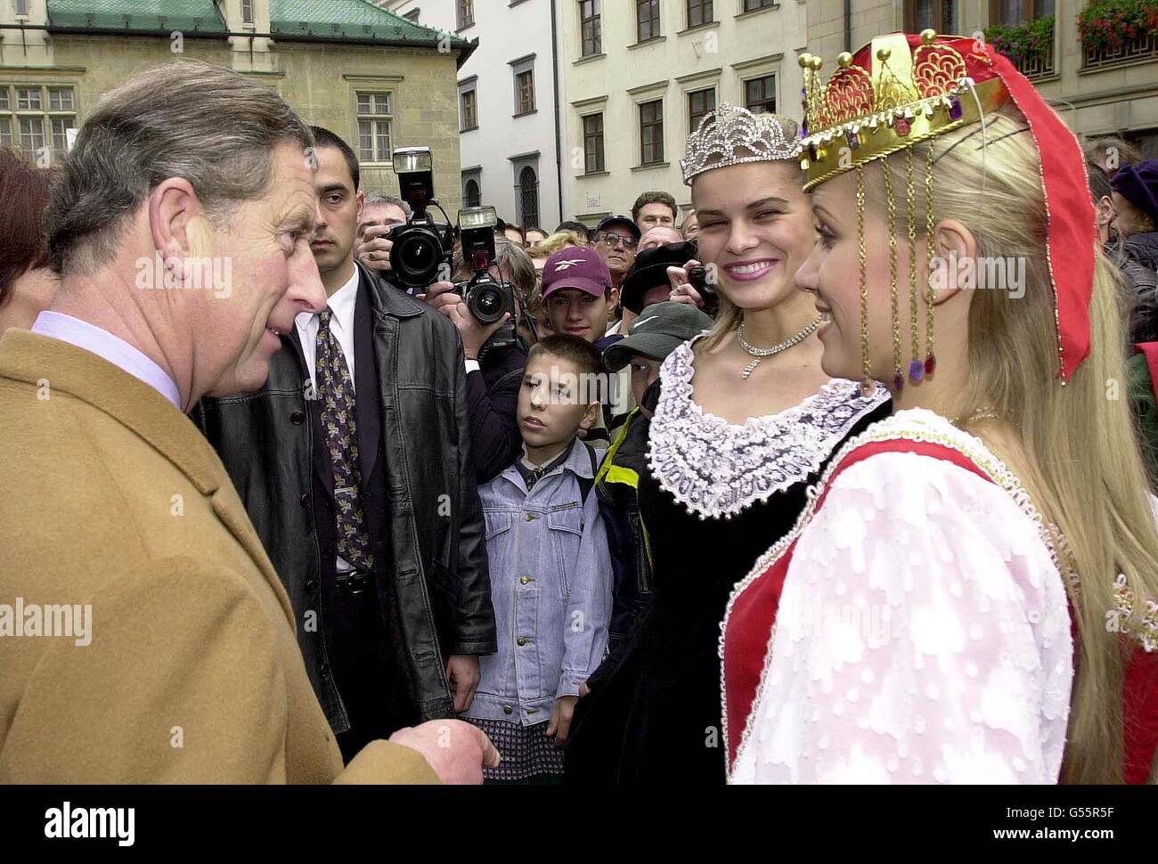 Prince Charles beauty contest Stock Photo - Alamy