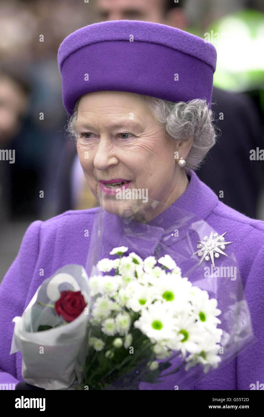 Queen Elizabeth II in Oxford Stock Photo Alamy