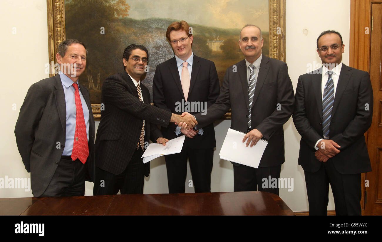 North Sea oil investment Stock Photo Alamy