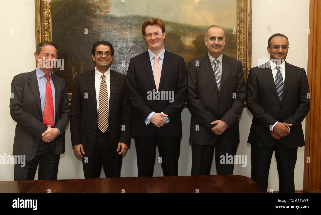 North Sea oil investment Stock Photo Alamy