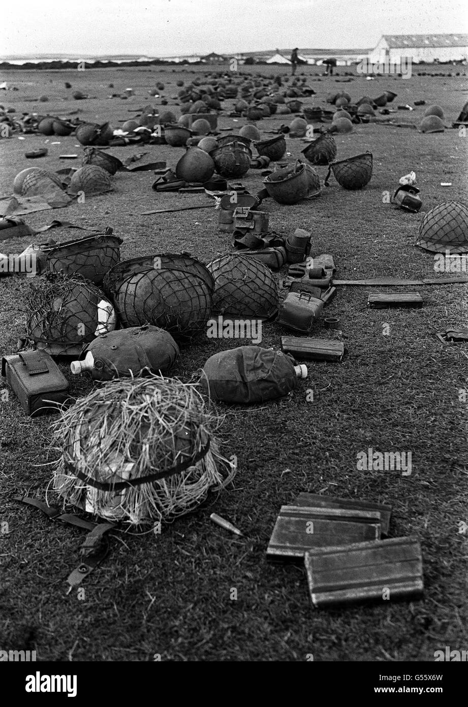 THE FALKLANDS WAR : 1982 Stock Photo
