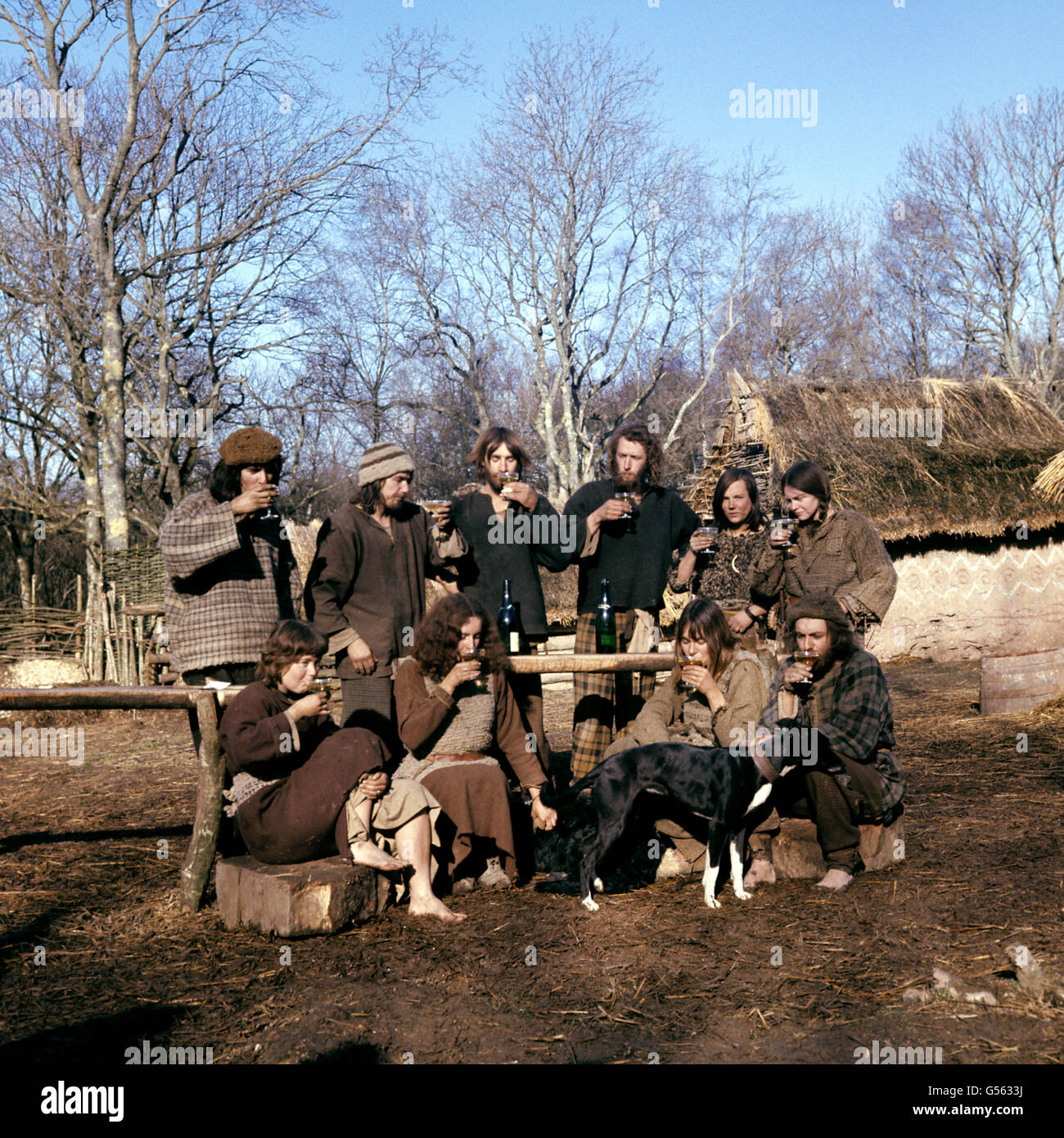 Living in the past 1978 stock photo alamy