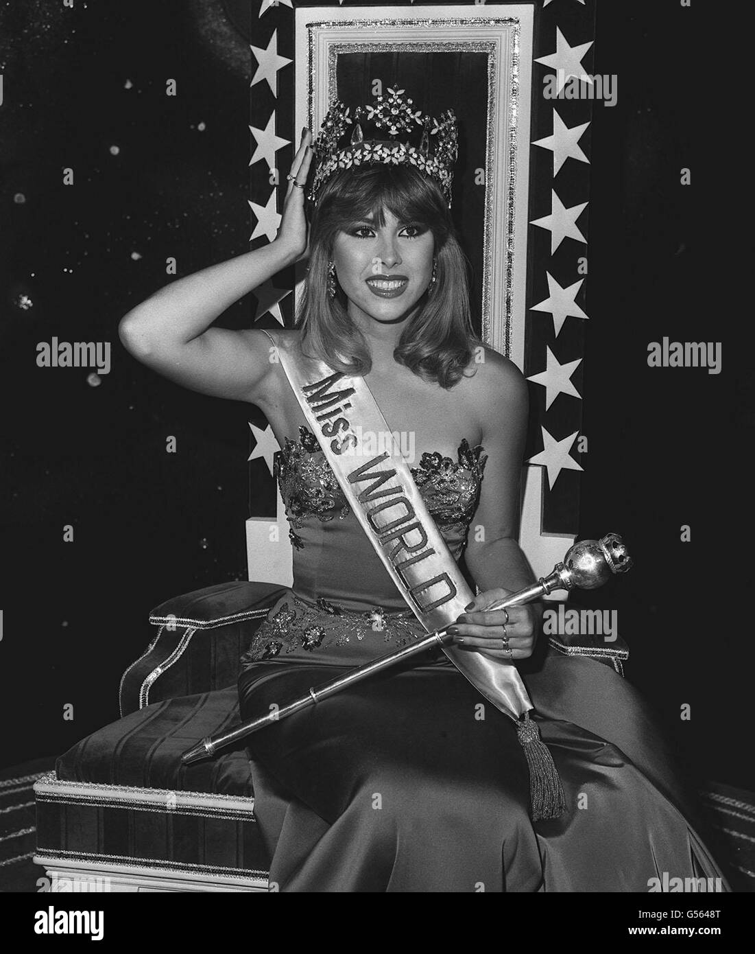 Miss World 1981 Stock Photo