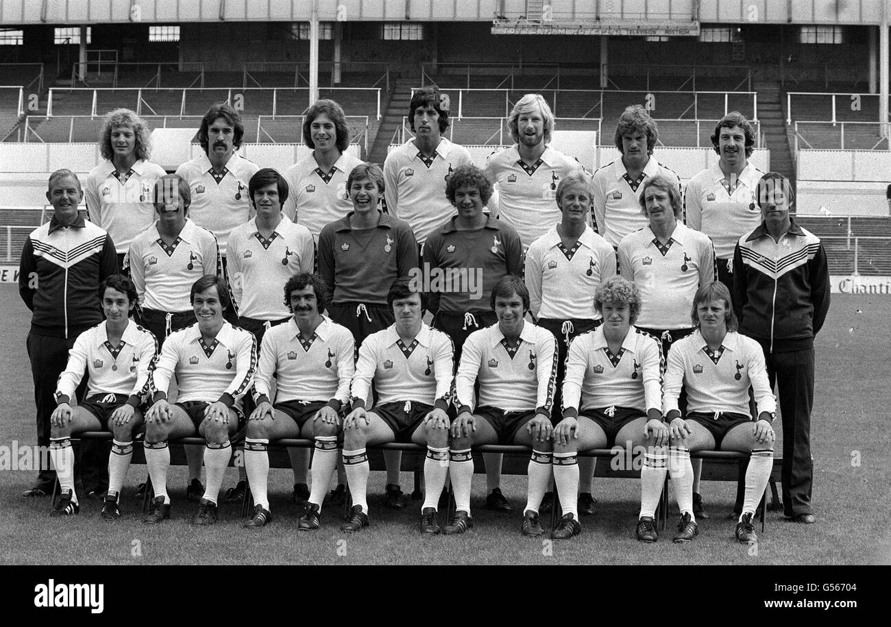 Spurs team shot 1978/1979 Stock Photo