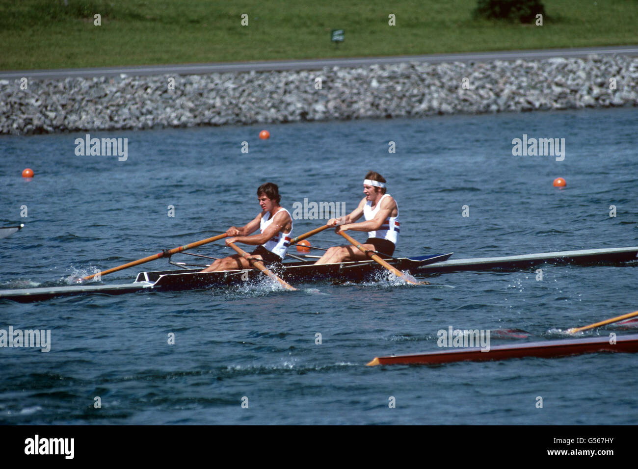 Montreal Olympics 1976 Rowing Men's Double Sculls Olympic Basin