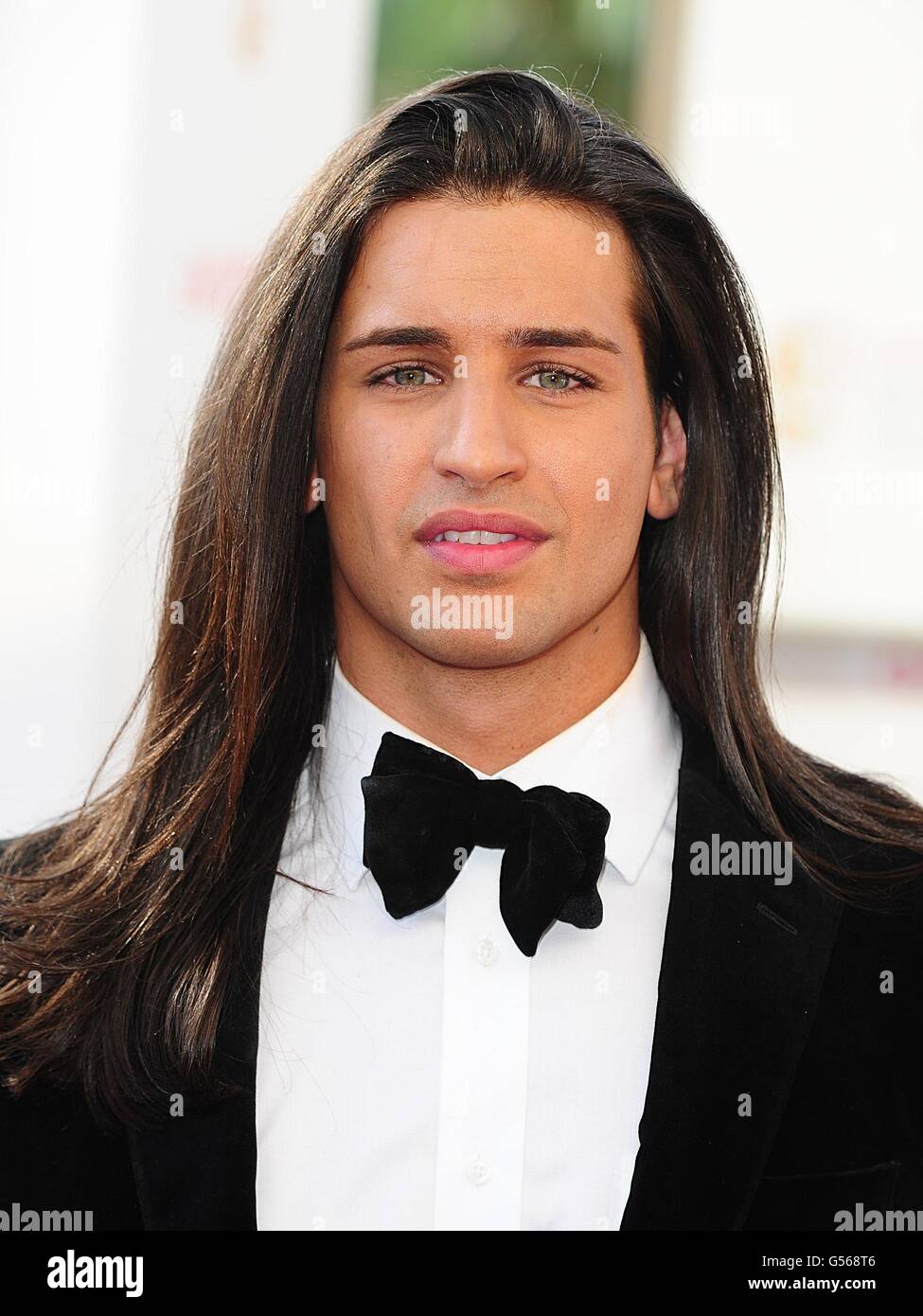 Ollie Locke arriving for the 2012 Arqiva British Academy Television